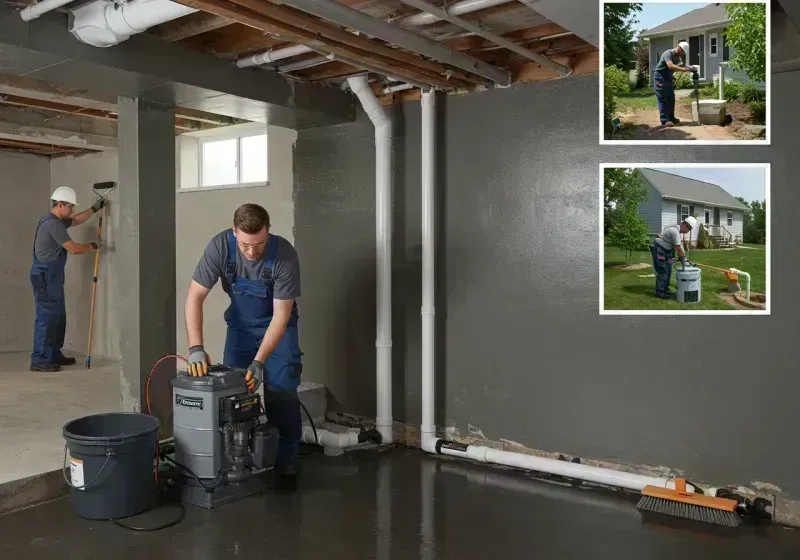 Basement Waterproofing and Flood Prevention process in East Peoria, IL